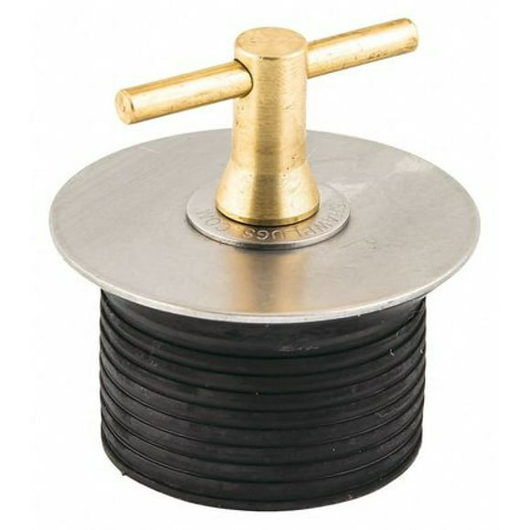 13/16 x 11/16 Snap-Tite Expandable Neoprene Rubber Plug with Brass Cams and Steel Hardware 